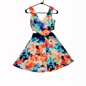 Colorful Sleeveless Dress